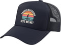 Paddleboard Art for Men Women Paddleboarding Paddle Board Trucker Hat with Adjustable Mesh Back
