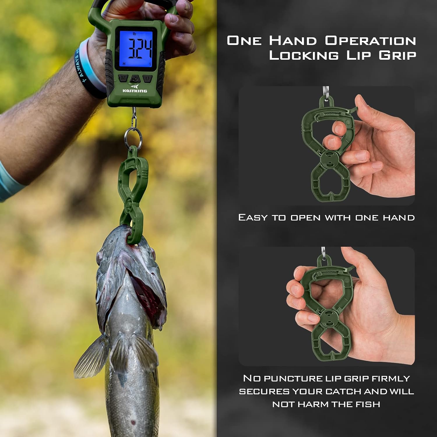 KastKing WideView Fish Scale, Floating Waterproof Digital Scale