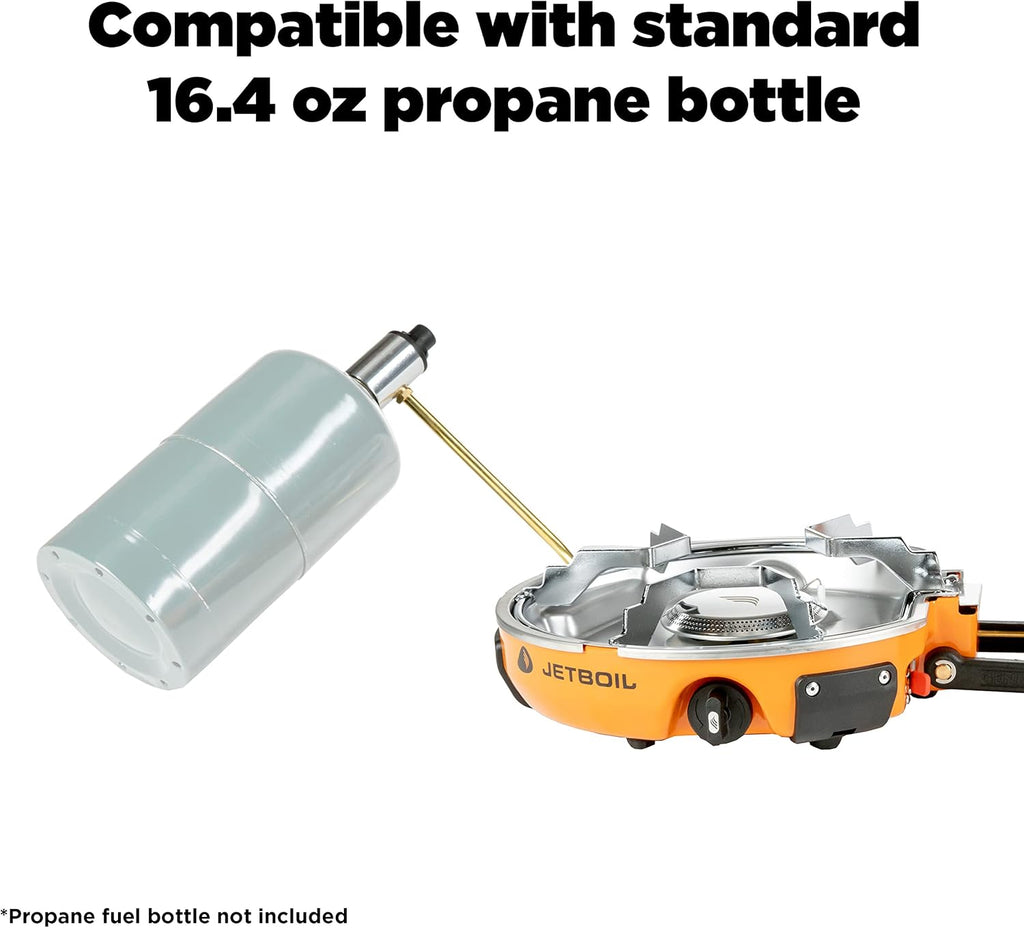 Jetboil Genesis Basecamp Backpacking and Camping Stove Cooking System with Camping Cookware