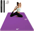 CAMBIVO 72''x48'' Large Yoga Mat, Extra Thick TPE Workout Mat