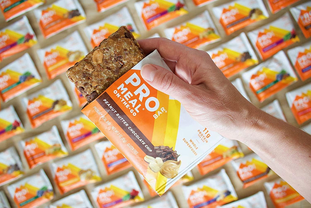 PROBAR MEAL Bar – Plant Based Meal Replacement Bar with Whole Food Ingredients, Oats, Nuts & Seeds, Vegan, Gluten Free, Non-GMO Bar for Breakfast & On-the-Go Energy (12 Flavor Variety Pack), Flavors May Vary