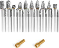 20Pcs Carbide Burr Set with 1/8" Shank