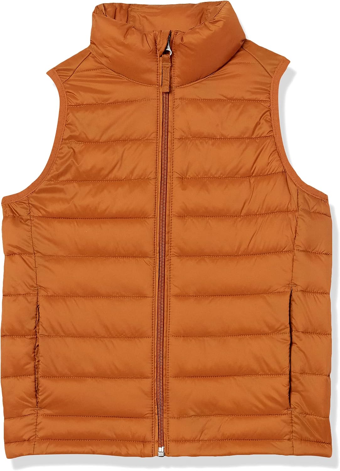 Amazon Essentials Boys and Toddlers' Lightweight Water-Resistant Packable Hooded Puffer Vest