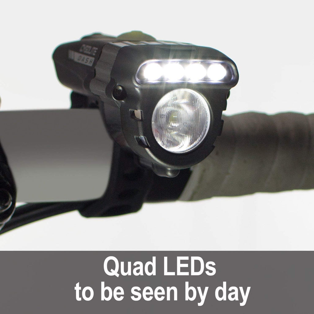 CYGOLITE Dash– 600 Pro, 520, 460 Lumen Bicycle Light Models– 5 Night & 3 Daytime Modes– Ultra Compact– IP64 Water Resistant– Sturdy Flexible Mount– USB Rechargeable– for Aero Road, Commuter Bicycles