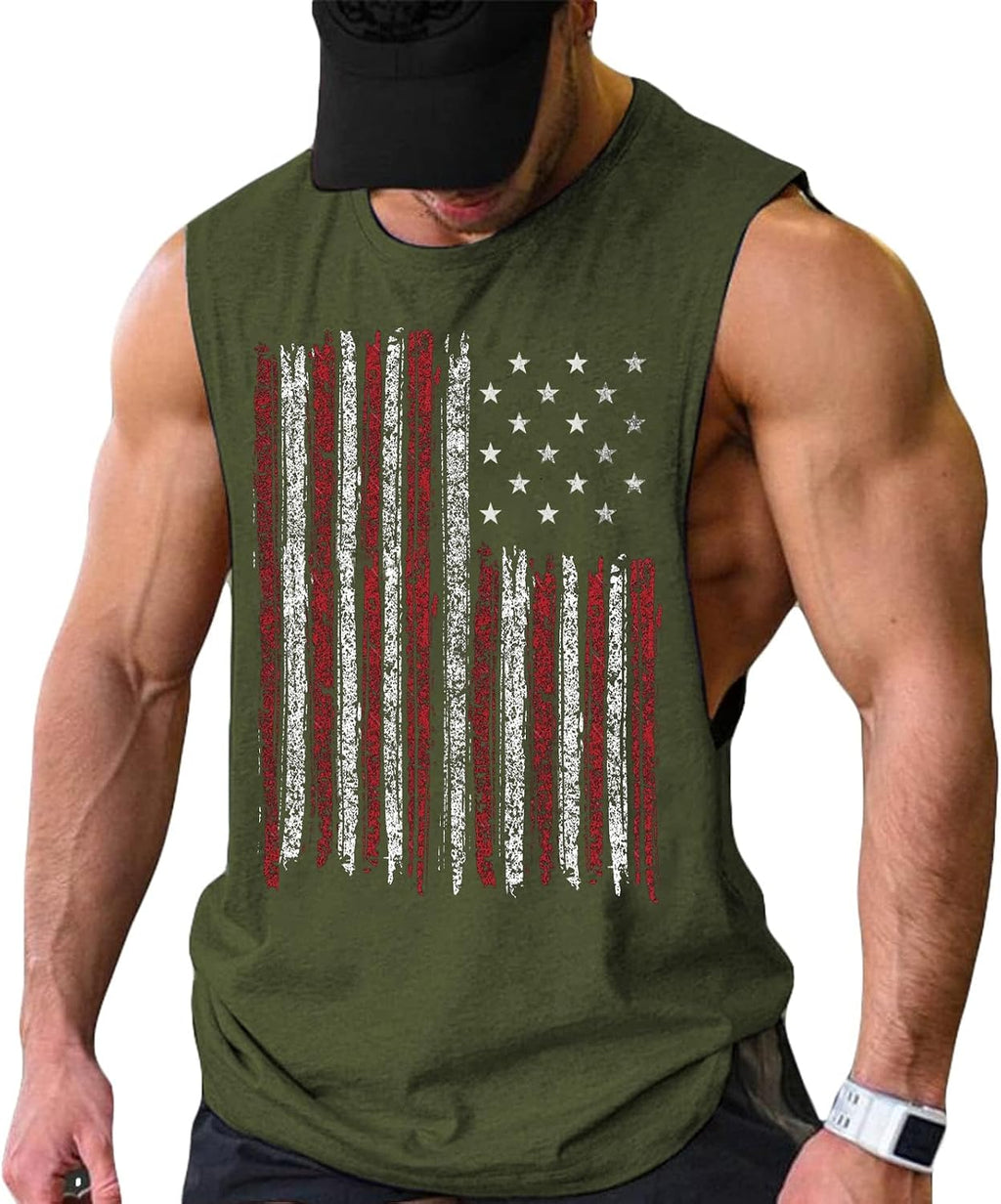 COOFANDY Men Workout Tank Top 2 Pack Gym Bodybuilding Sleeveless T Shirts