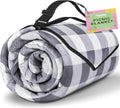 TigeJoy Extra Large Picnic Blanket Waterproof Beach Blanket 80''x80''