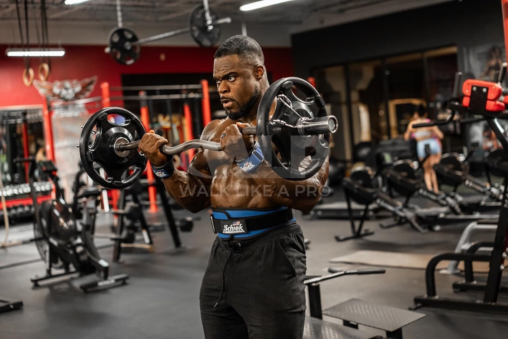 Schiek Sports Model 1907 Platinum Edition Ultimate Grips - 3 in 1 Weight Lifting Straps Wrist Wraps and Grip Pads