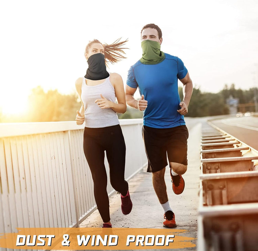 Neck Gaiter Face Mask: Cooling UV Protection Face Cover Breathable