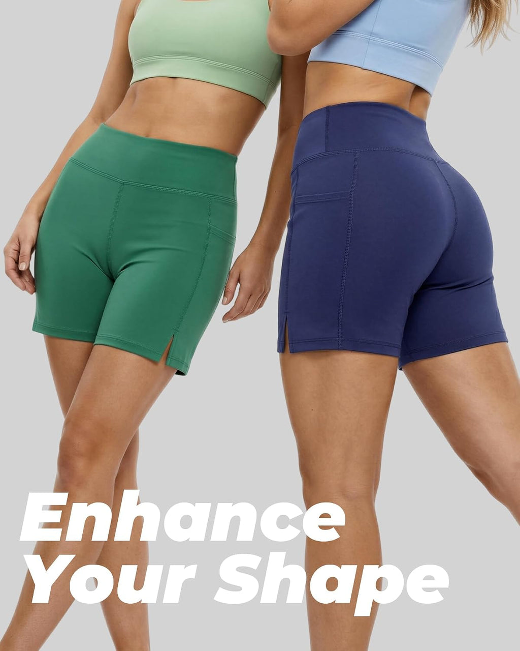 Ommiivex Women Swim Shorts 5 Inches High Waist Extremely Stretch Softness Quick Dry for Pool Beach Board Summer Vacation