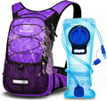 Mothybot Hydration Pack, Insulated Hydration Backpack with 2L BPA Free Water Bladder and Storage, Hiking Backpack for Men, Women, Kids for Running, Cycling, Camping - Keep Liquid Cool up to 5 Hours