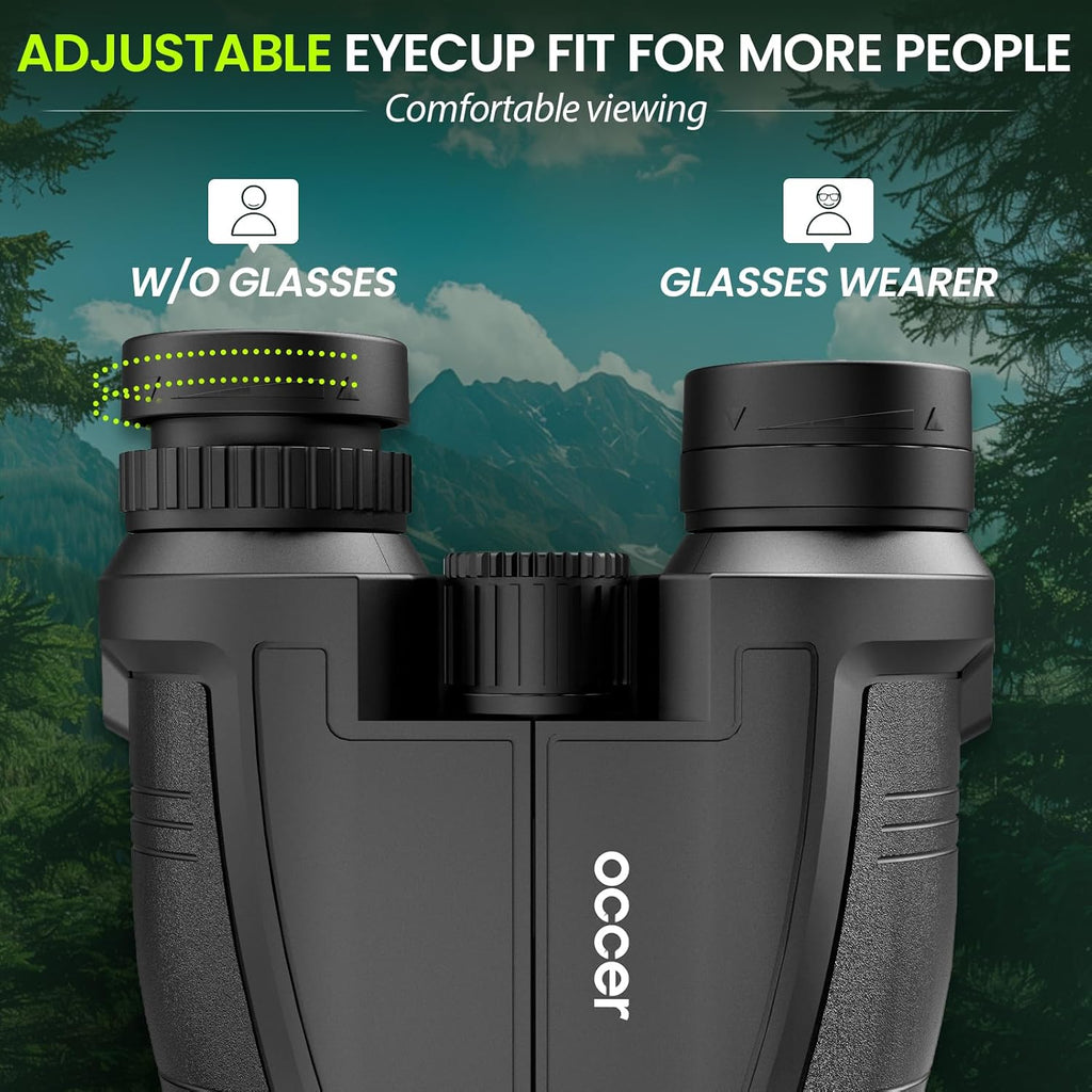 Occer 12x32 Binoculars for Adults Kids - Compact Binocular for Birdwatching