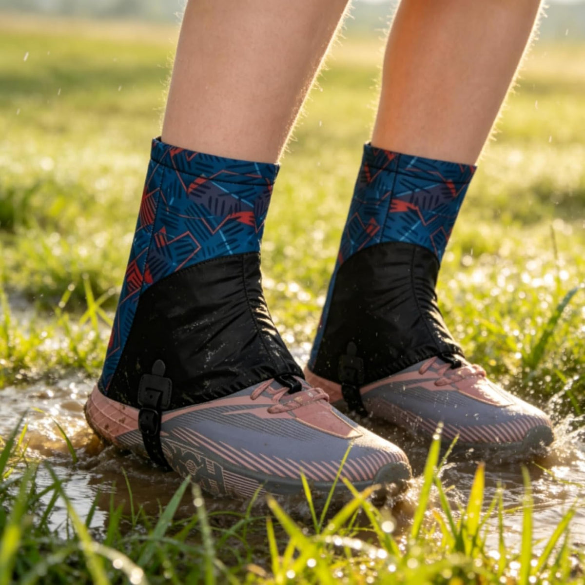 Trail Gaiters,Ankle Gaiters,Breathable Low Shoes Gators for Hiking,Running,Hunting,Snow,Mountain Climbing