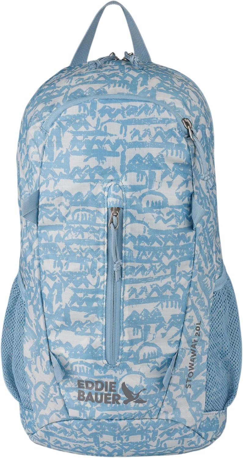 Eddie Bauer Stowaway Packable Backpack - Blue Fog, 20L