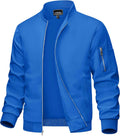 MAGCOMSEN Men's Bomber Jacket Lightweight Windbreaker Spring Fall Jacket