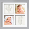 KeaBabies Baby Hand and Footprint Kit, Baby Footprint Kit (Cloud Gray)