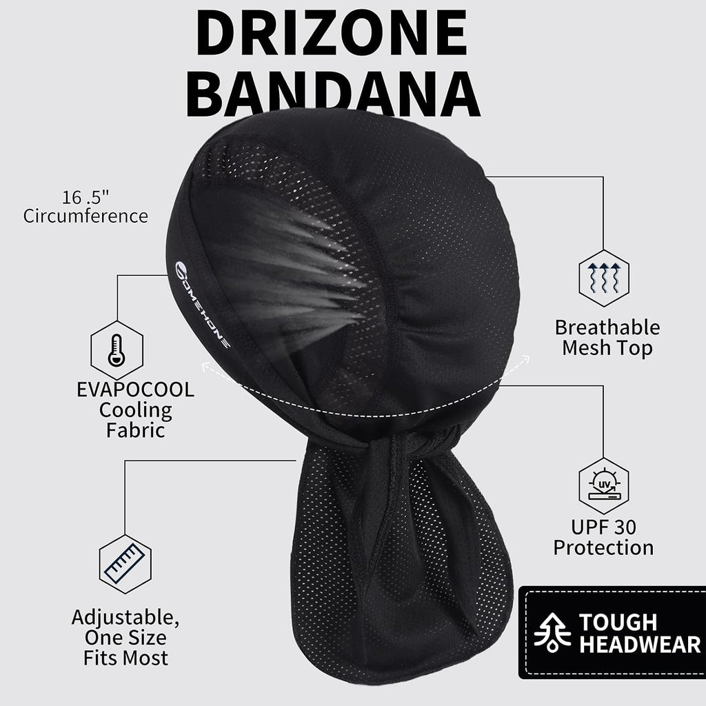 Men's Breathable Cycling Bandanas Outdoor Sweat-wicking Cycling Caps Motorcycle Helmet Liners