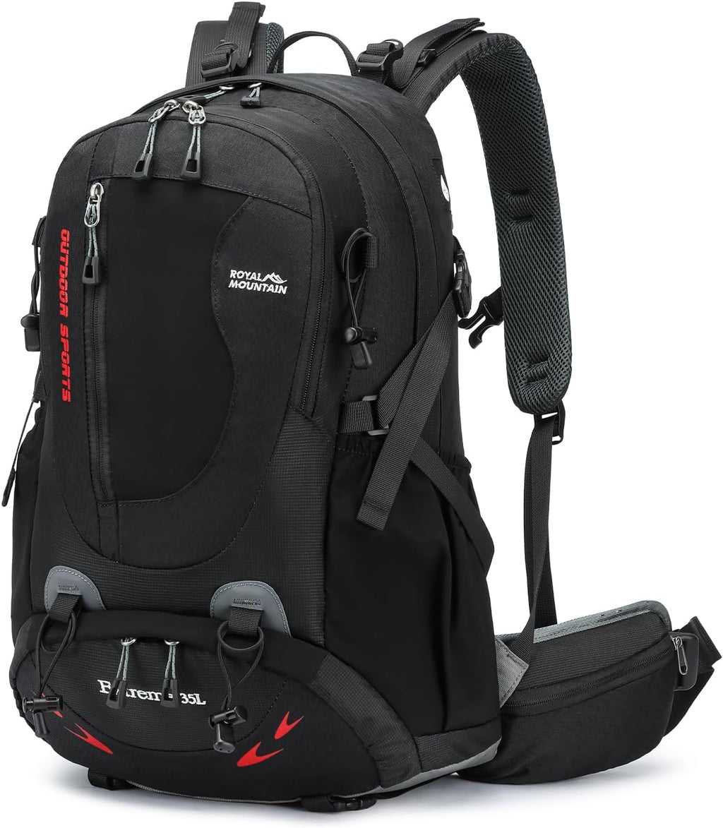 35L Lightweight Hiking Backpack for Women Men Waterproof Camping Backpack