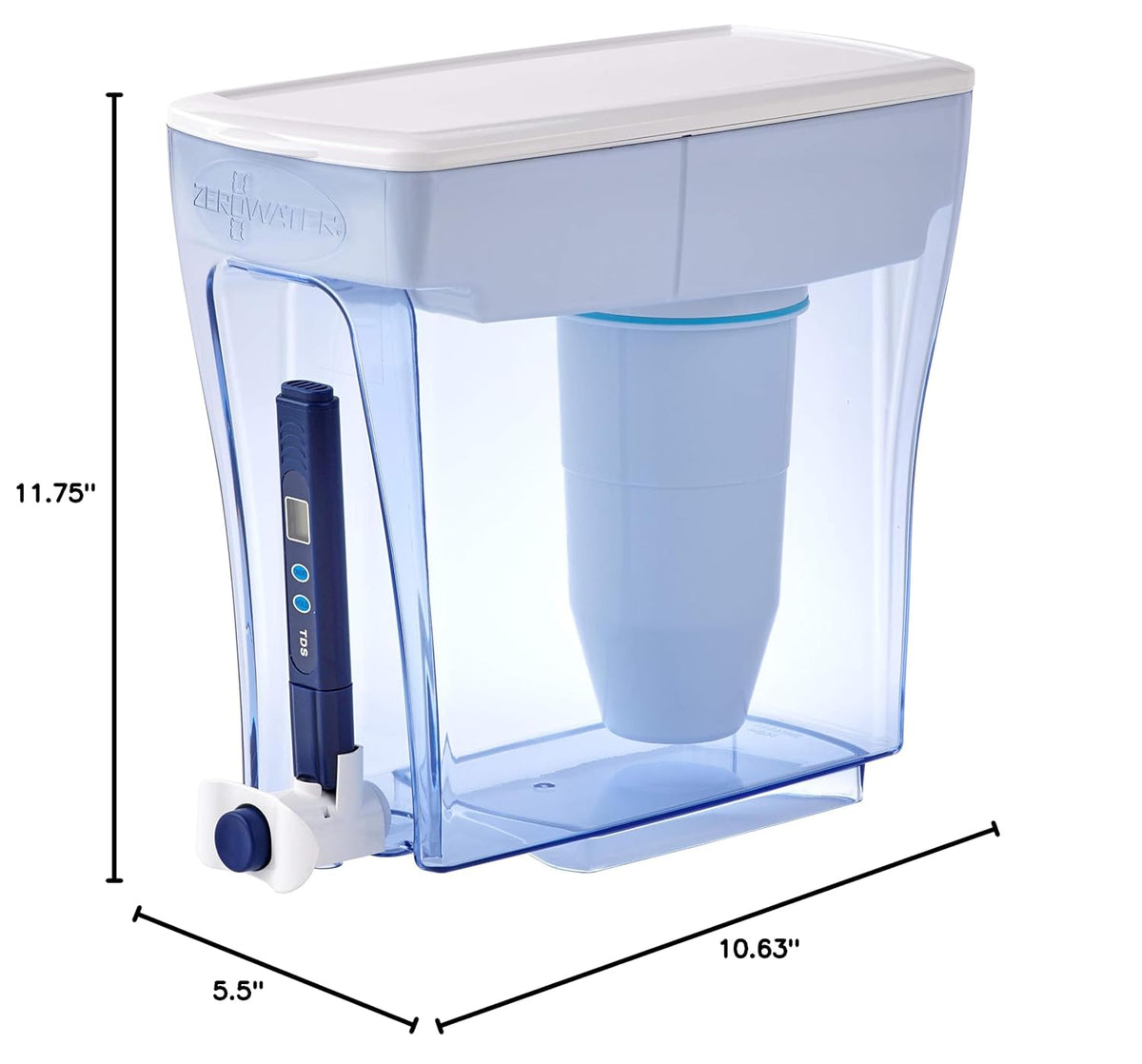 ZeroWater 20-Cup Water Filter Dispenser Removes PFOA/PFAS