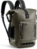 RIDEIRON Waterproof Backpack, Motorcycle Dry Bag with Roll Top Closure 35L