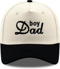 Embroidered Boy Girl Dad Mom Two-Tone Baseball Cap, Classic Dad Hat for Men Women His Her, Family Theme Gift Ideas