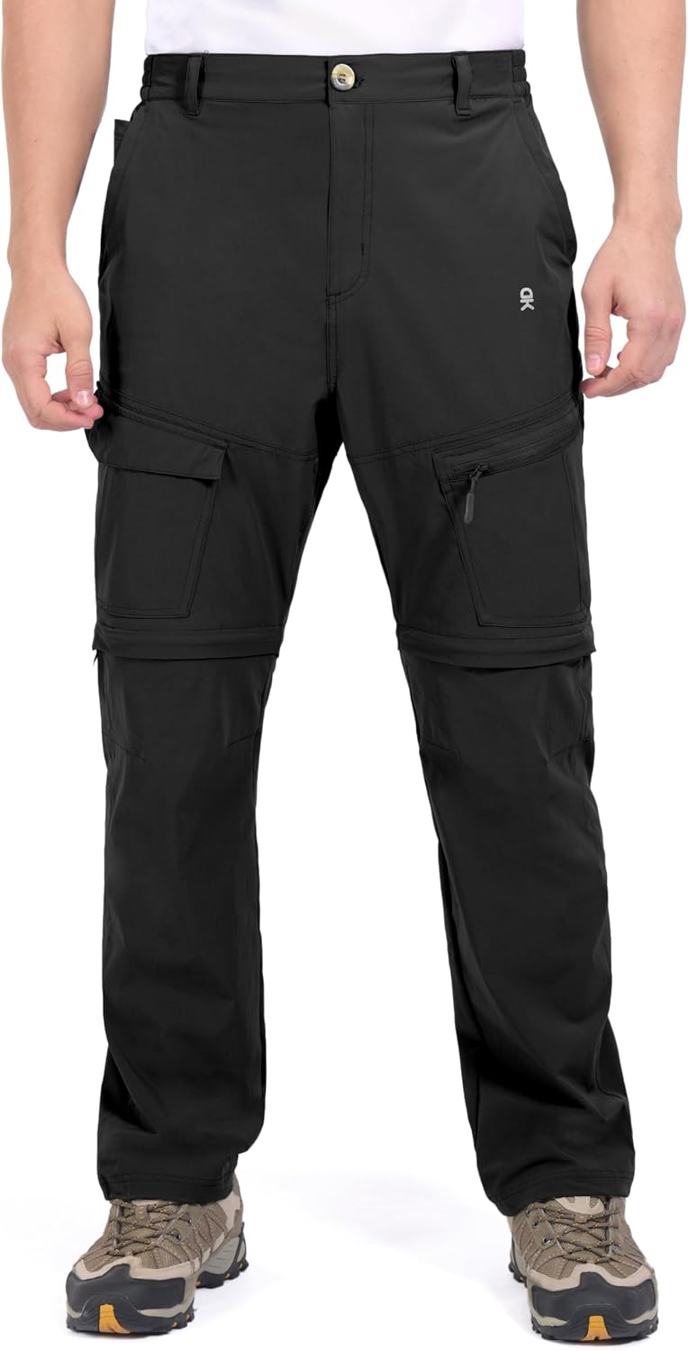 Little Donkey Andy Men's Stretch Convertible Pants, Zip-Off Quick-Dry Hiking Pants, UV Protection, Lightweight