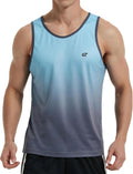 EZRUN Men's Quick Dry Workout Tank Top UPF 50+ Sweat-Wicking Gym Shirt