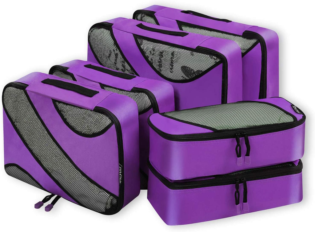 BAGAIL 6 Set Packing Cubes,Travel Luggage Packing Organizers