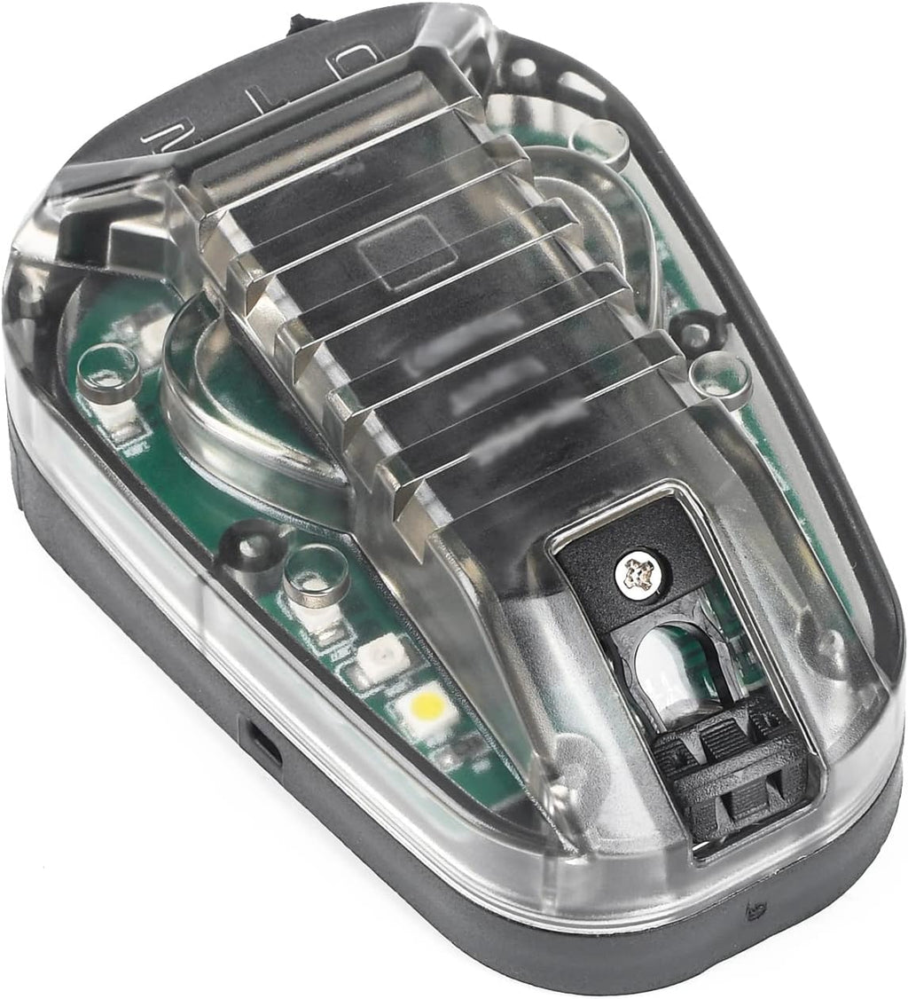 NOBUHIRO 4 Modes Tactical Helmet Light with Visible LED+IR Constant/Strobe