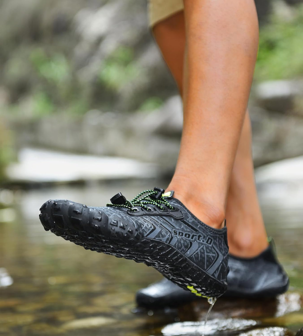 UBFEN Water Shoes for Men and Women Quick Dry Barefoot Hiking Swim Footwear