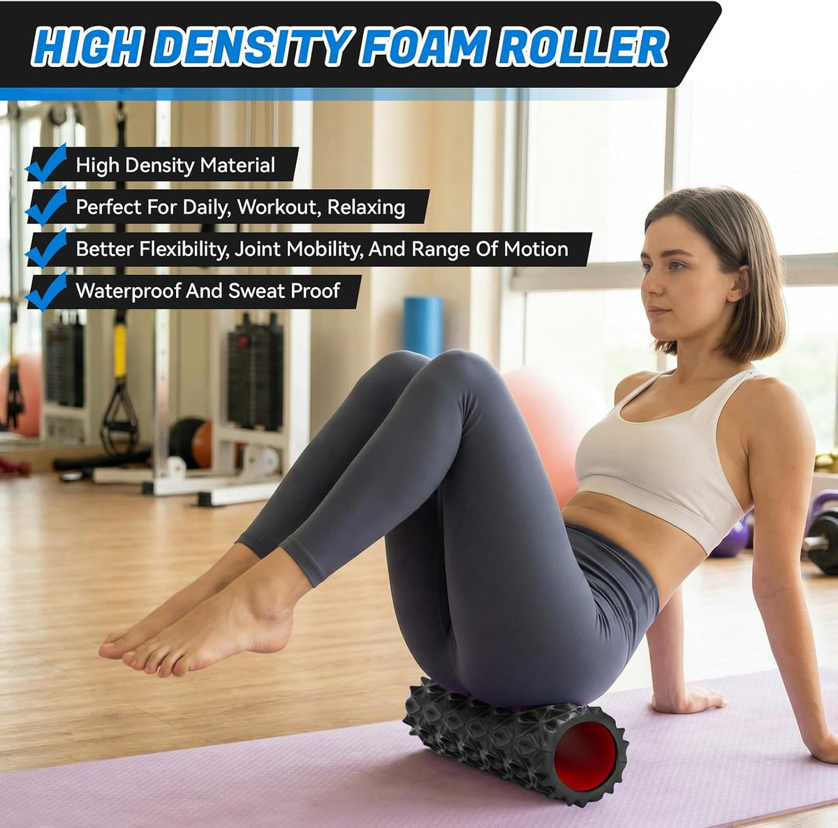 Foam Roller for Deep Tissue Massager High Density Massage Roller