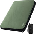 Acacia 4" Thick Self Inflating Sleeping Pad with Foam, Innovative Y-Shaped Telescopic Structure, Ultraportable Camping Air Mattress with Pump Sack, Easy Roll Up Sleep Bed for Travel Tent Car