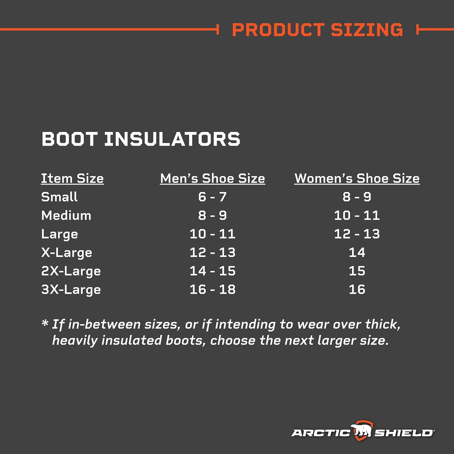 ArcticShield Over The Boot Insulators for Hunting, Fishing & Outdoors