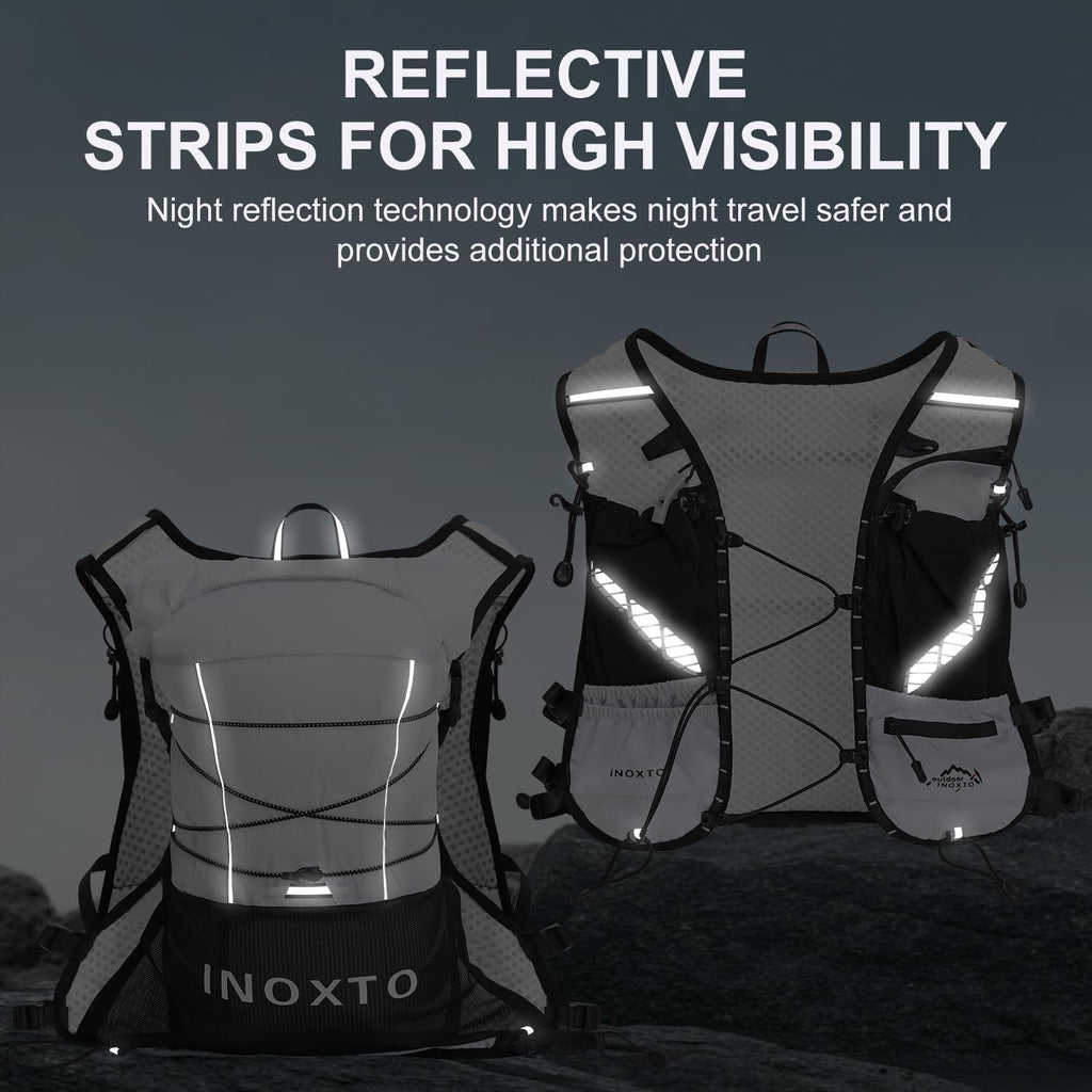 IX INOXTO Running Vest Hydration Backpack, Lightweight Running Backpack