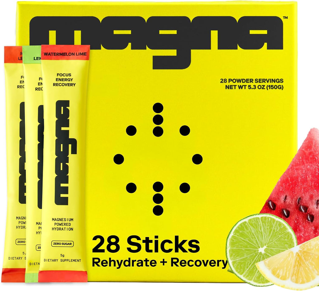 MAGNA Electrolytes Powder Drink Mix for Hydration (28 Servings, Variety)