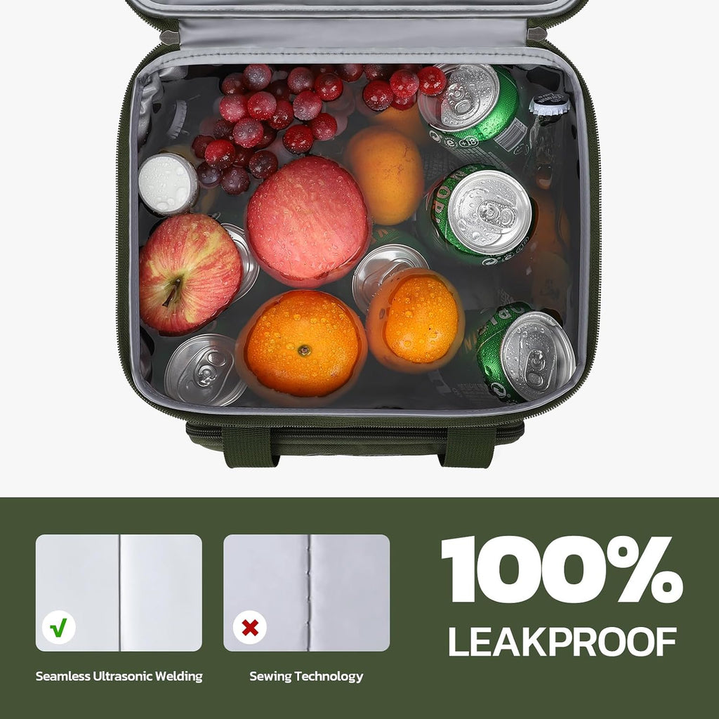 Maelstrom 23L Insulated Lunch Box, Expandable Double Deck Cooler Bag
