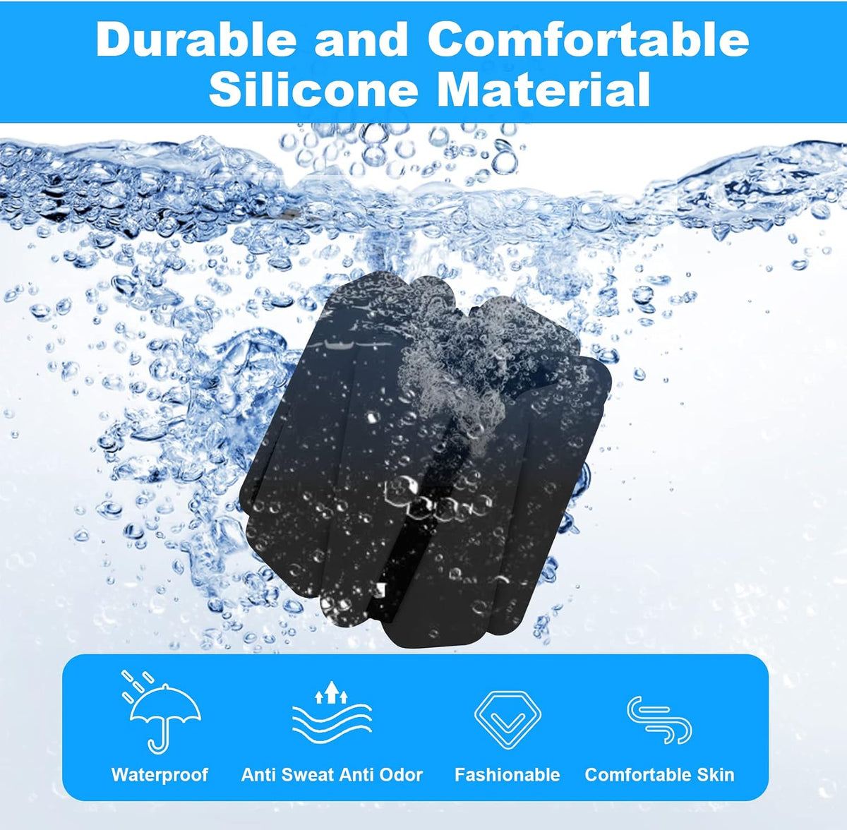 Wrist Weights Set of 2 (1 lb Each), Ankle Weights for Women & Men