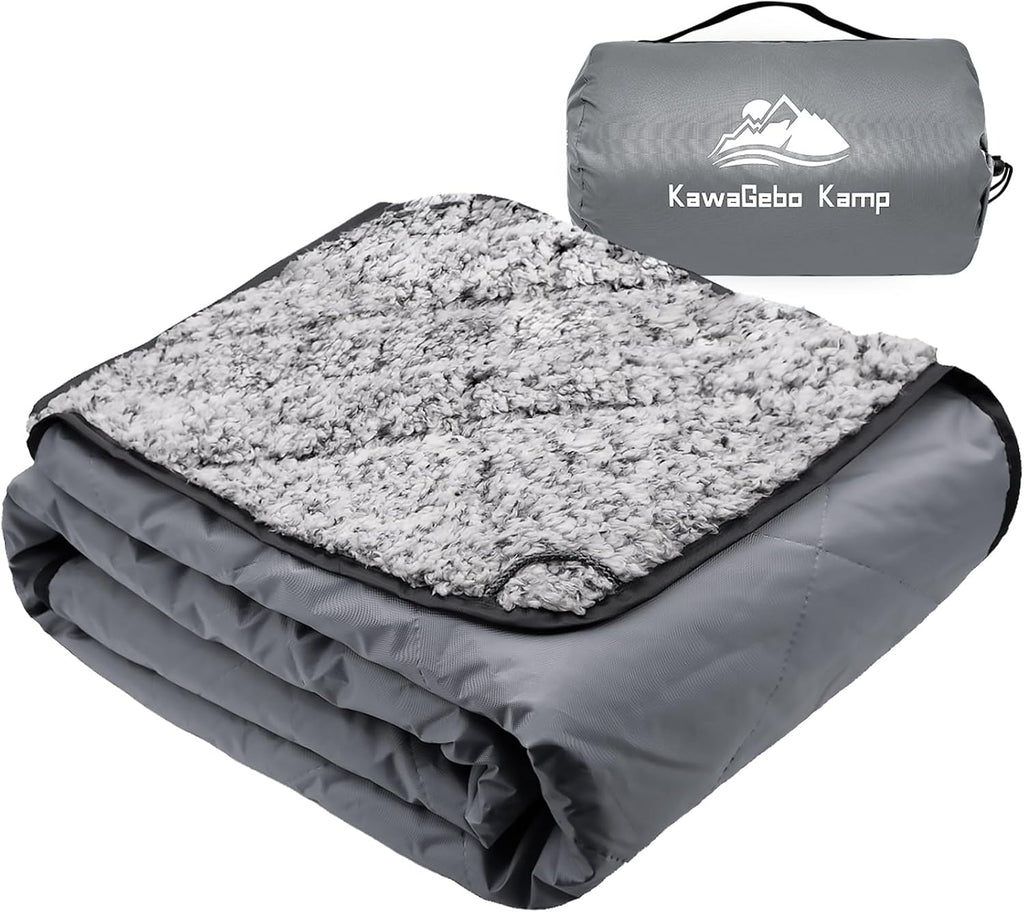Sherpa Waterproof Outdoor Blanket 80" X 58"