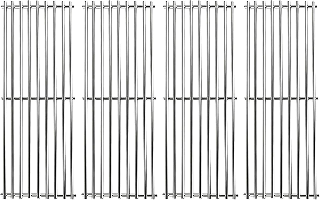 17-3/8" Stainless Steel Grates for Broil King Baron 320, 340, 420, 440, 490 Huntington 2122-64 2122-67 6020-54 6020-57 6020-64 Broil-Mate 7020-54 7020-64 7120-64 Sterling Gas Grill