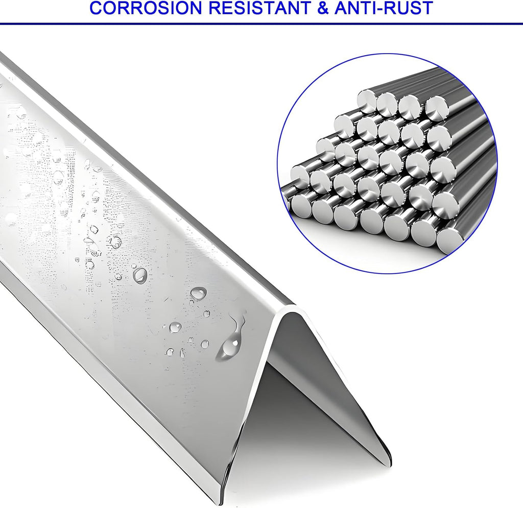 Genesis Grill Parts for Weber E310 E320 E330 EP310 EP320 EP330, 17.5” Flavorizer Bars 7620 Heat Deflector 7622 Burner Tube 62752 for Weber Genesis 300, Replacement Parts for Weber Accessories