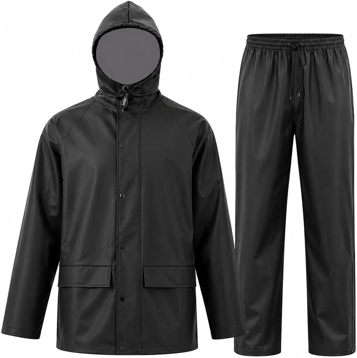 Rain Suit For Men & Women Waterproof Heavy Duty Rain Gear Reflective Jacket for Fishing Outdoor Work Raincoats