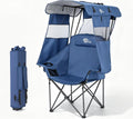 Bolosy Oversized Camping Chair with Canopy Beach Chair with Shade