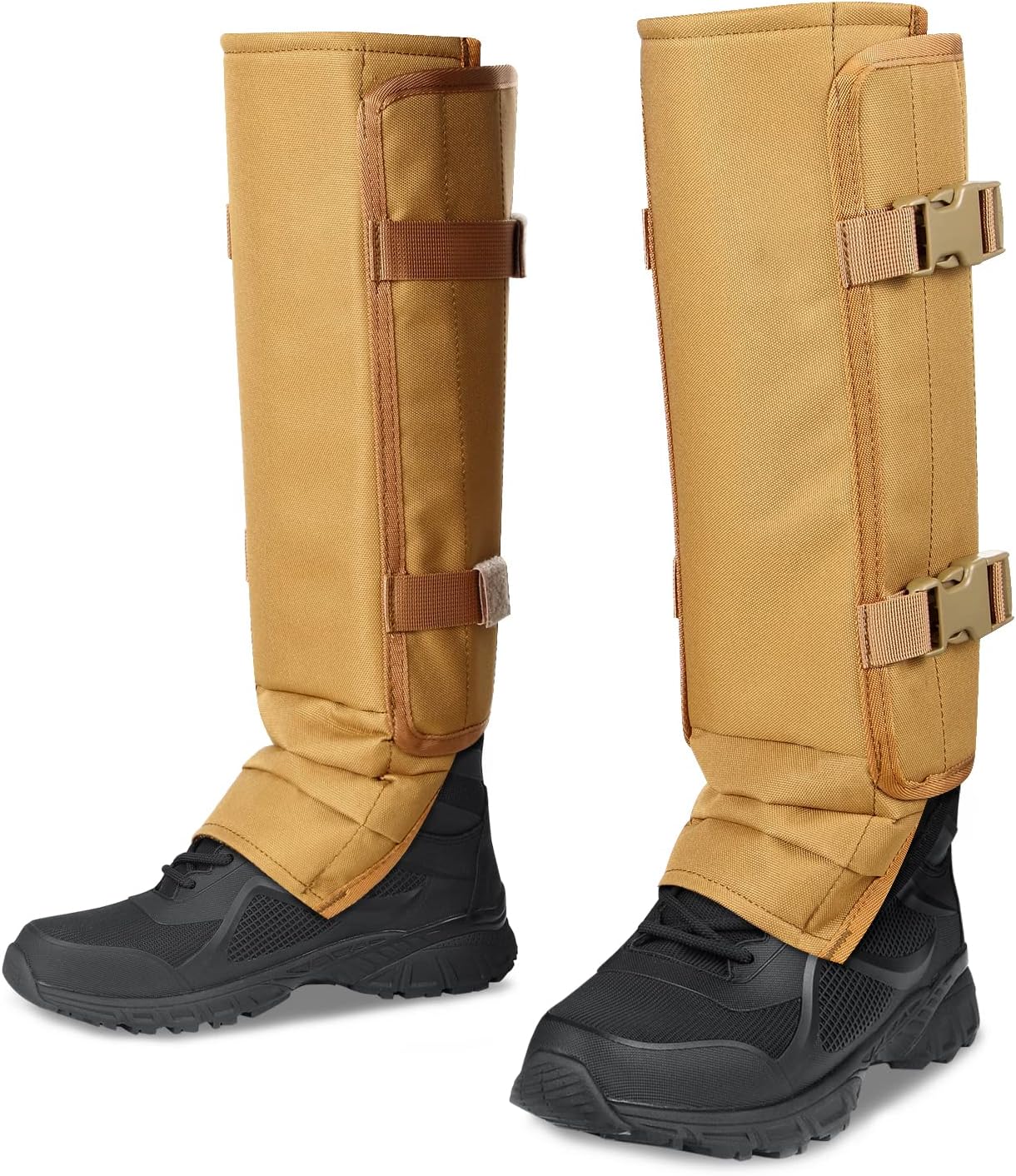 UIIHUNT Snake Gaiters, Waterproof Snake Chaps Snake Gaiter for Men Women, Adjustable Snake Bite Protection Snake Guards
