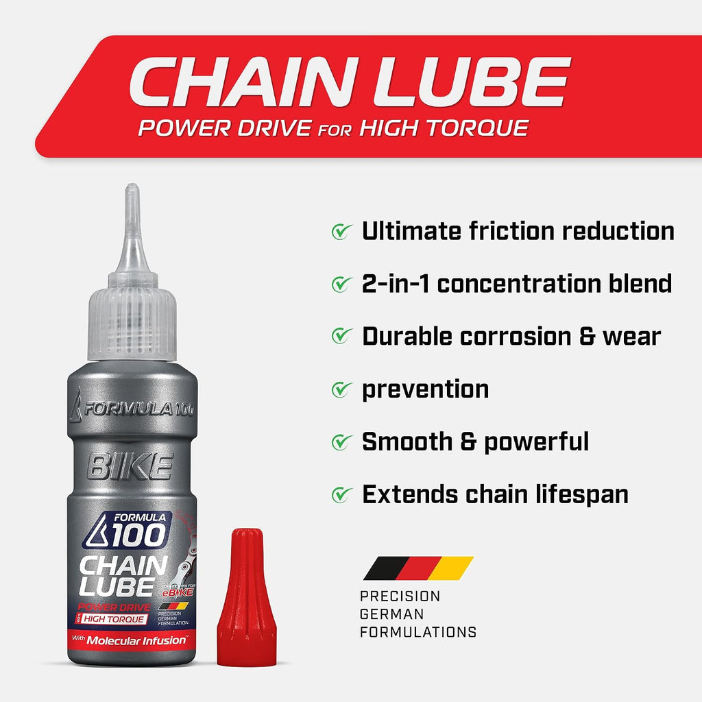 Chain Lube Pro Pack with All Conditions, Dry Conditions, & eBike Lubricant – Collection of Lubricant for Bicycles & Electric Bikes – Protects Against Wear & Corrosion – Three 50ml Bottles