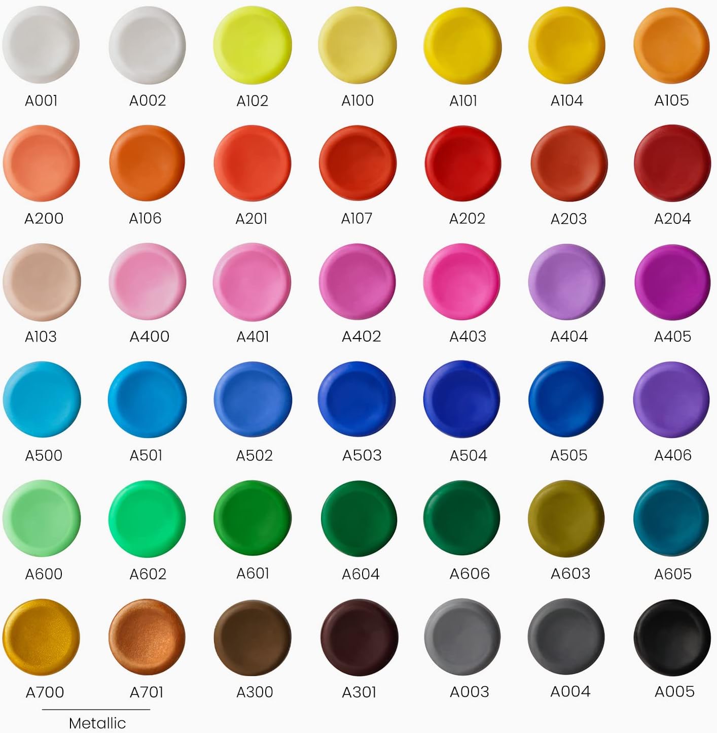 ARTEZA Polymer Clay Kit, 42 Colors with 5 Tools & Jewelry Findings, Oven-Bake Modeling Clay for Earrings, Charms, Miniatures, Jewelry & DIY Crafts