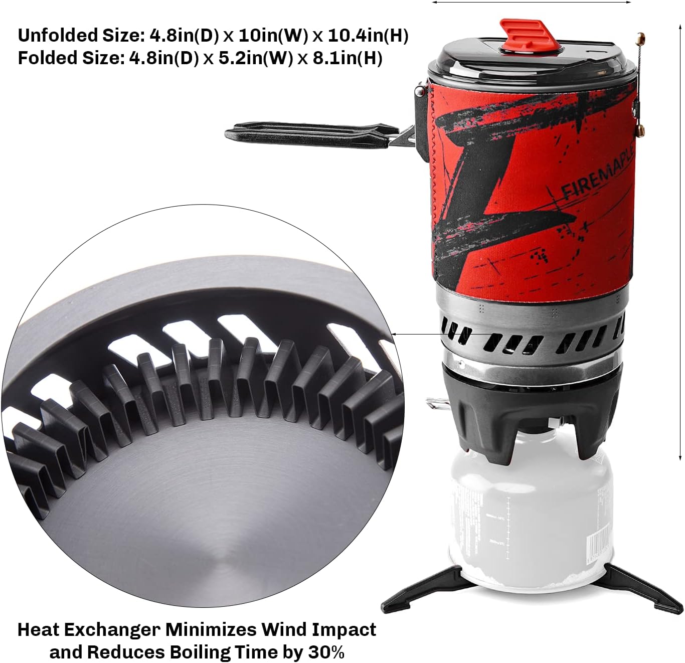 Fire Maple Polaris Pressure Regulator Cooking System Portable Camping Stove