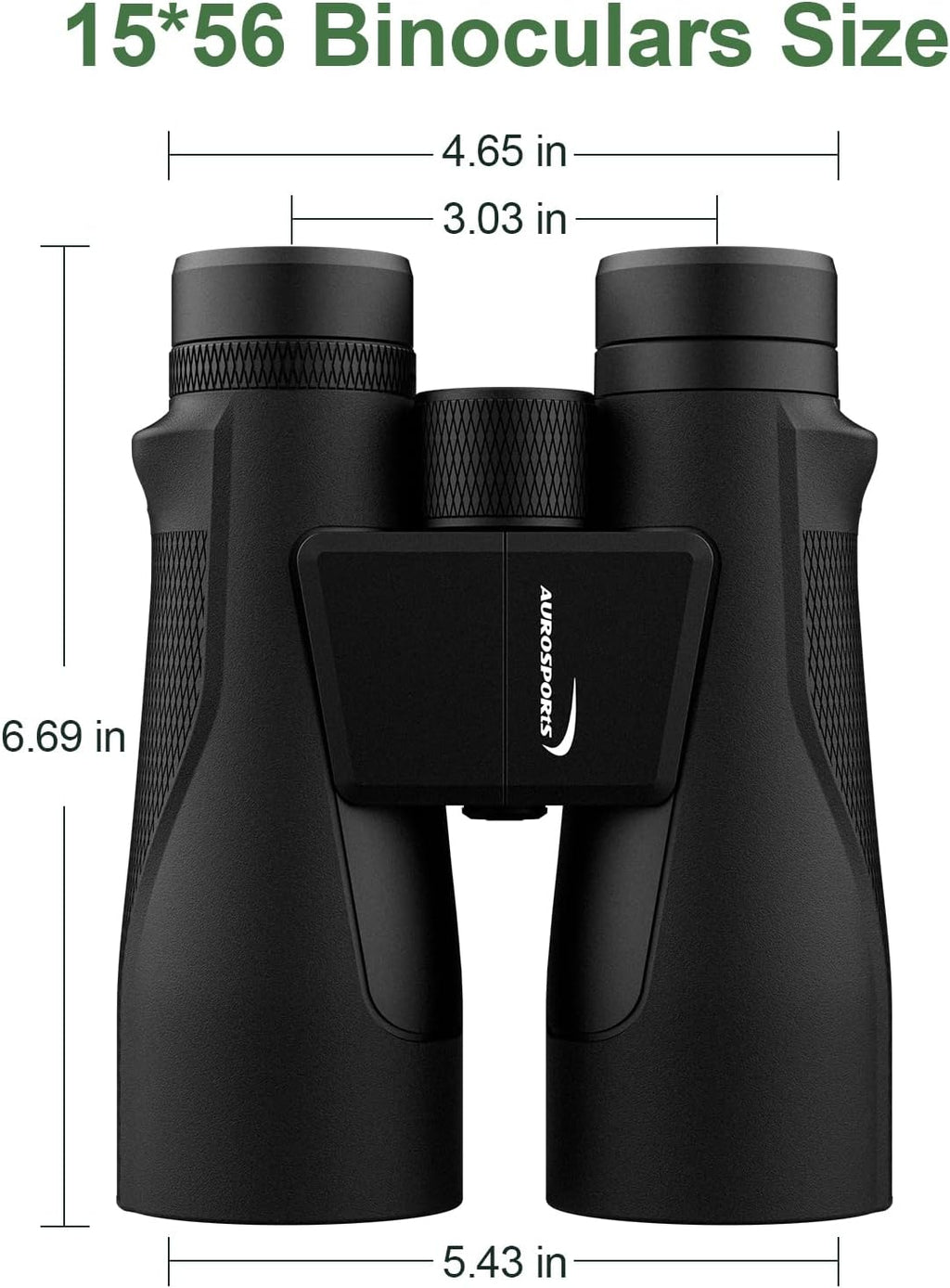 Aurosports 15x56 Binoculars for Adults High Powered Cruise Ship Bird, BAK4