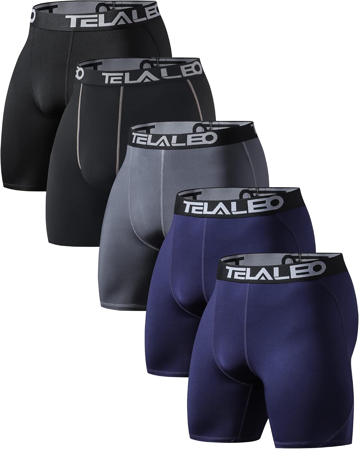 Compression Shorts Men Spandex Athletic Underwear Boxer Brief Base Layer
