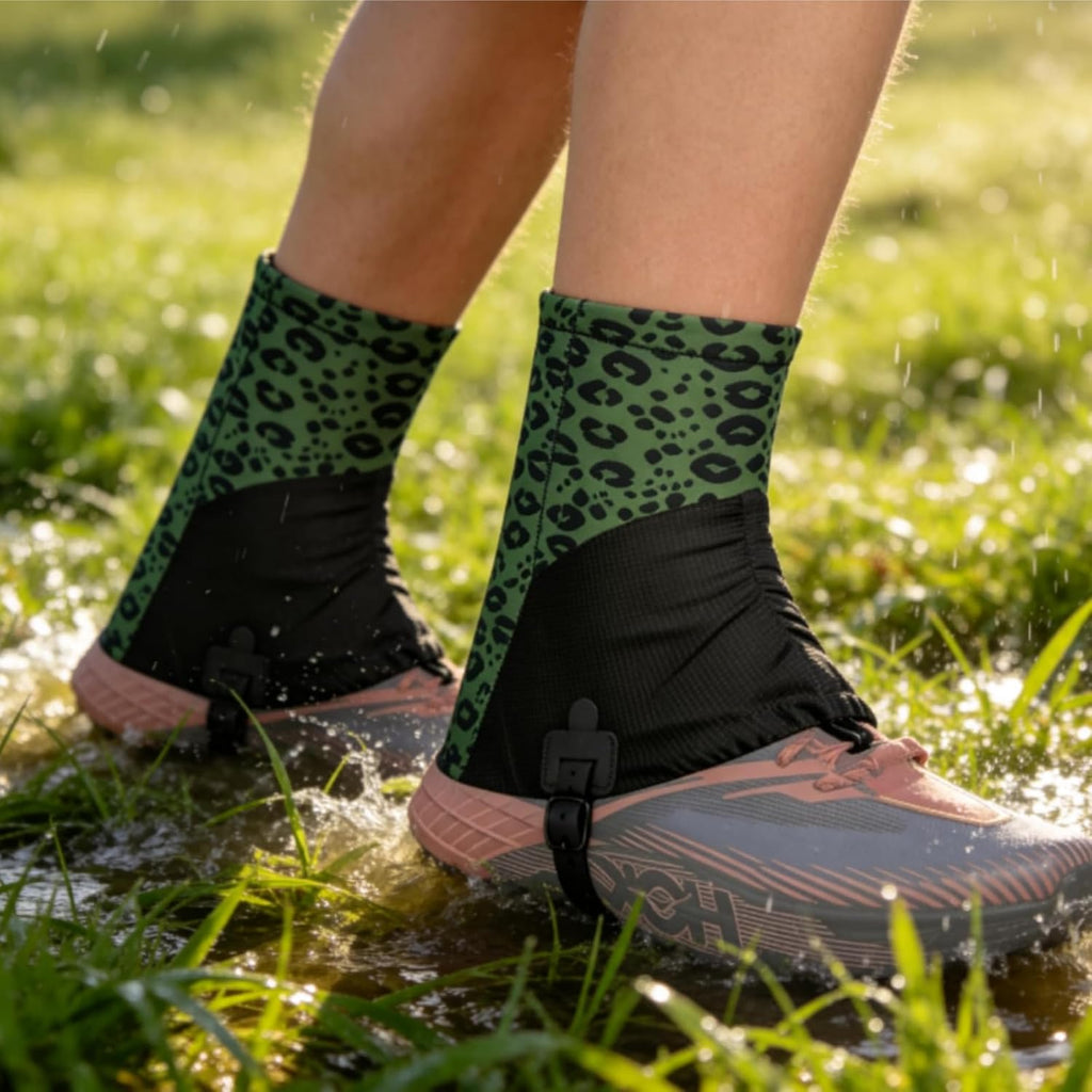 Trail Gaiters,Ankle Gaiters,Breathable Low Shoes Gators for Hiking,Running,Hunting,Snow,Mountain Climbing