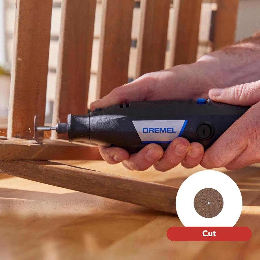 Dremel 3100-1/15 Variable Speed Rotary Tool Kit- 1 Attachment and 15 Accessories, Ideal for a Variety of Crafting and DIY Projects- Cutting, Sanding, Grinding, Polishing, Drilling, and Engraving