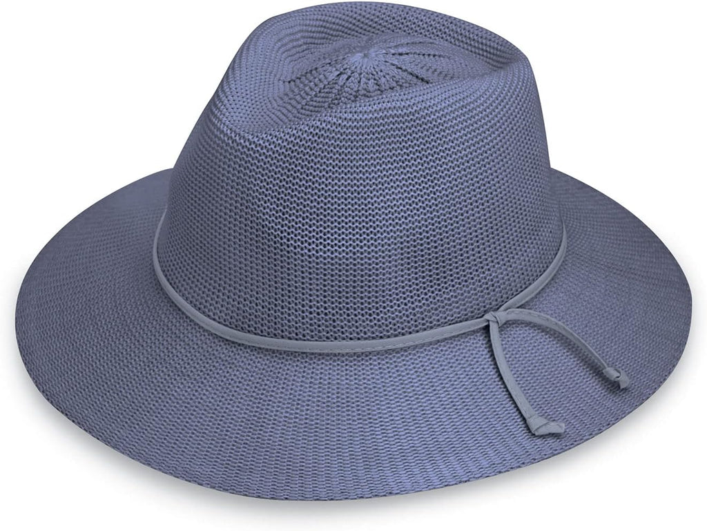 Wallaroo Hat Company Women's Victoria Fedora – UPF 50+ UV Protection, Wide Brim, Packable & Adjustable Sun Hat